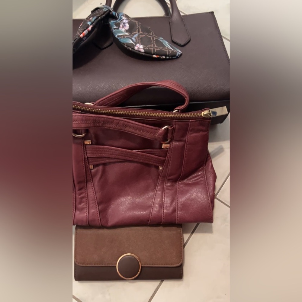 Handbags and wallet bundle